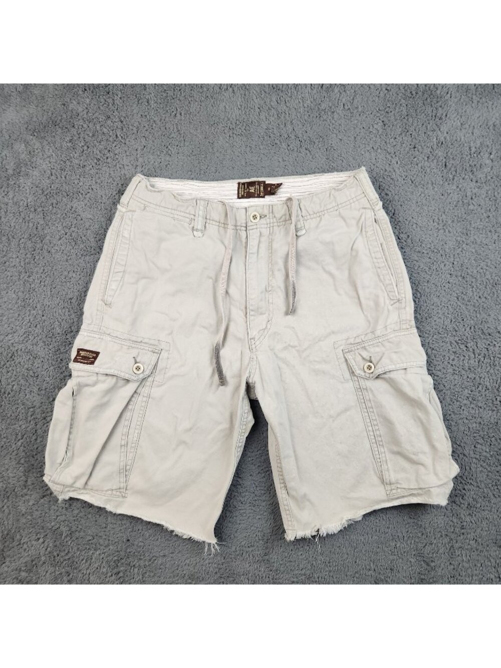 Vintage AE Cargo Shorts Men's‎ 30 Cutoffs Y2K American Eagle Heavy Pockets Baggy